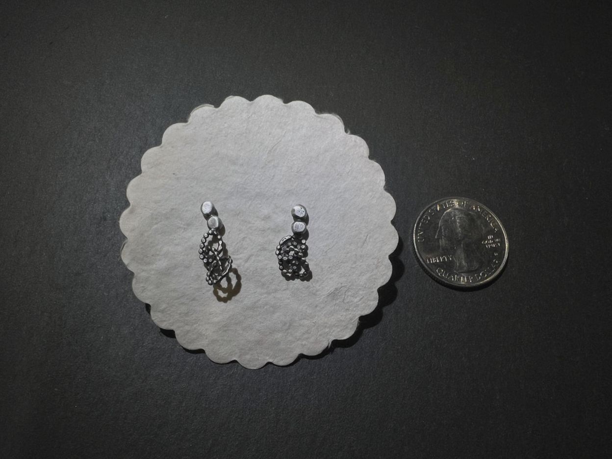minimalist stud earrings